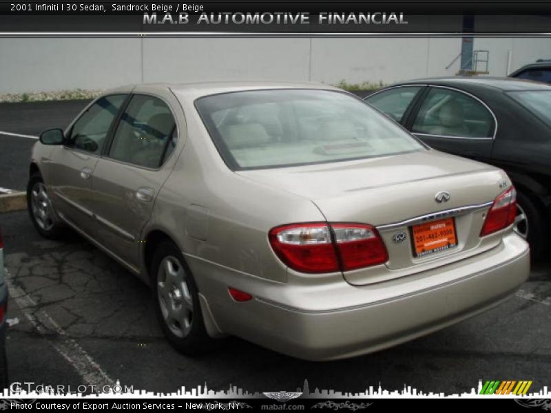 Sandrock Beige / Beige 2001 Infiniti I 30 Sedan