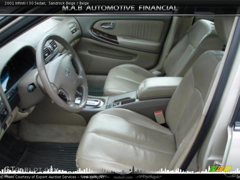 Sandrock Beige / Beige 2001 Infiniti I 30 Sedan