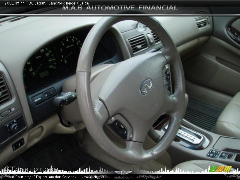 Sandrock Beige / Beige 2001 Infiniti I 30 Sedan