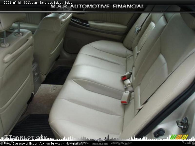 Sandrock Beige / Beige 2001 Infiniti I 30 Sedan