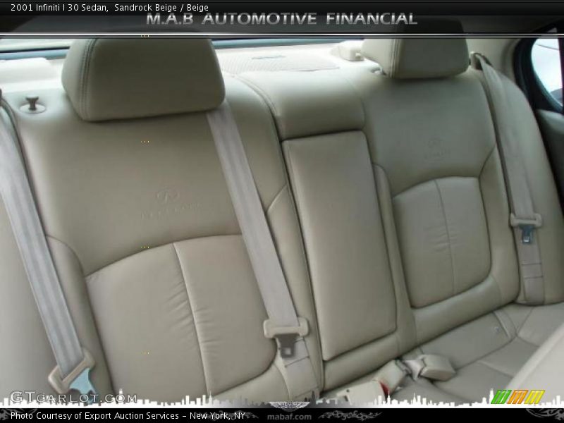 Sandrock Beige / Beige 2001 Infiniti I 30 Sedan