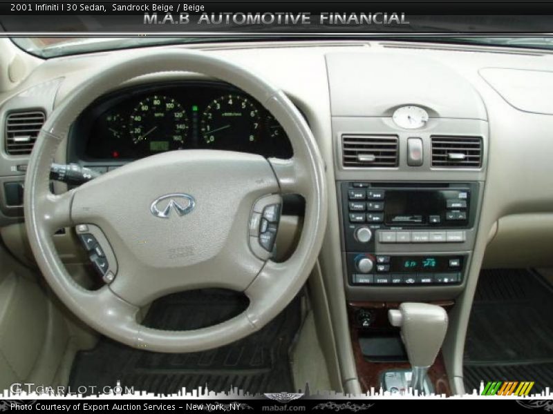 Sandrock Beige / Beige 2001 Infiniti I 30 Sedan