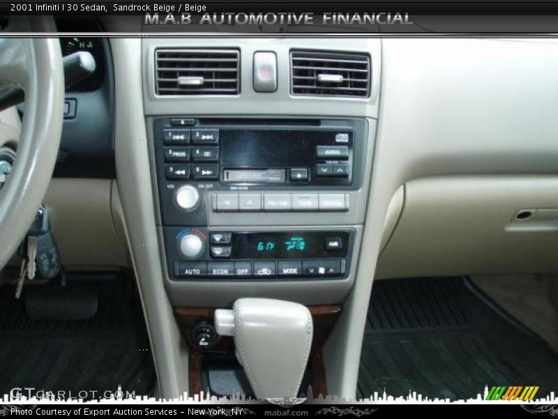 Sandrock Beige / Beige 2001 Infiniti I 30 Sedan