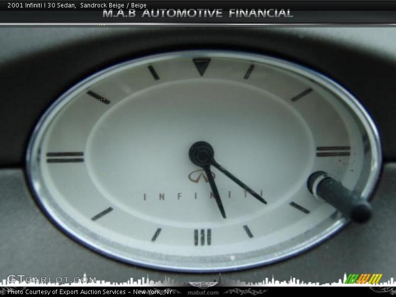 Sandrock Beige / Beige 2001 Infiniti I 30 Sedan