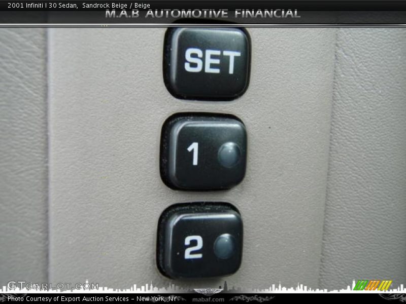 Sandrock Beige / Beige 2001 Infiniti I 30 Sedan