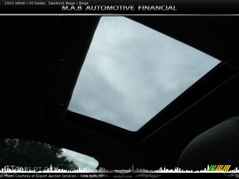 Sandrock Beige / Beige 2001 Infiniti I 30 Sedan