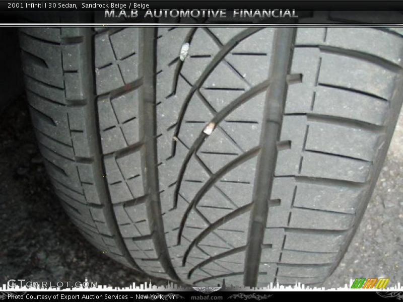Sandrock Beige / Beige 2001 Infiniti I 30 Sedan