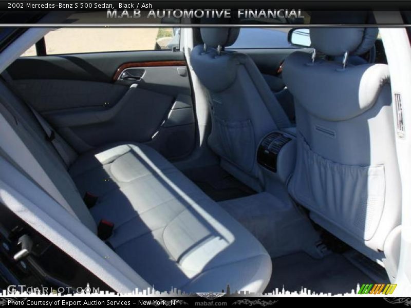 Black / Ash 2002 Mercedes-Benz S 500 Sedan