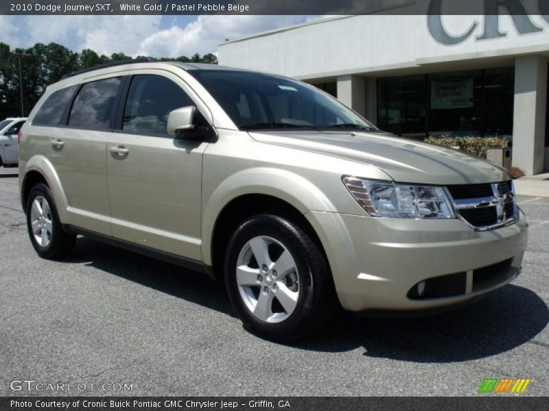 White Gold / Pastel Pebble Beige 2010 Dodge Journey SXT