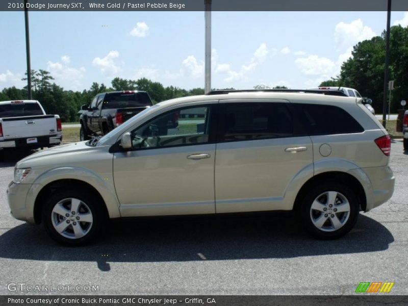 White Gold / Pastel Pebble Beige 2010 Dodge Journey SXT