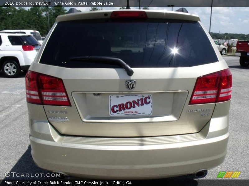 White Gold / Pastel Pebble Beige 2010 Dodge Journey SXT
