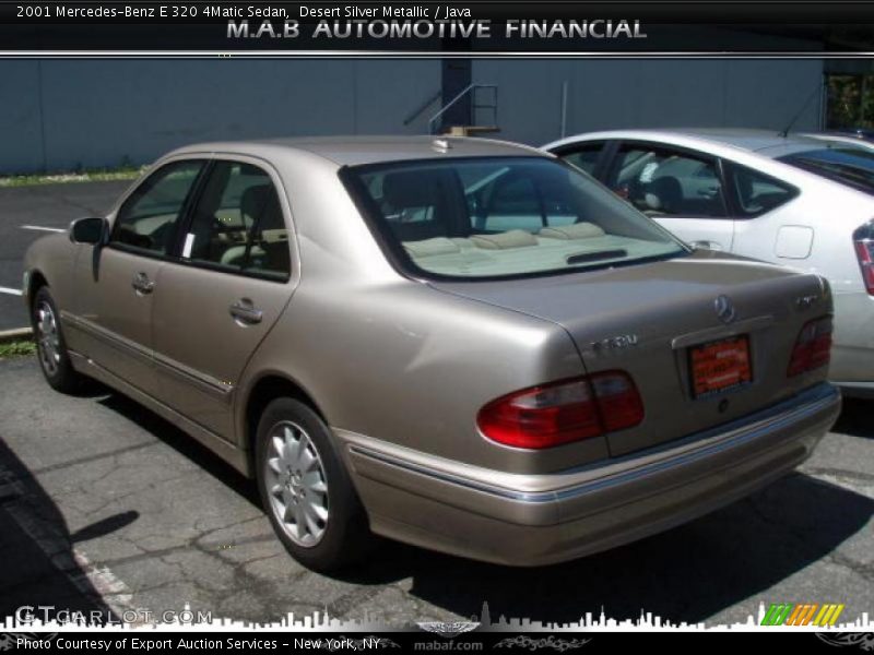 Desert Silver Metallic / Java 2001 Mercedes-Benz E 320 4Matic Sedan