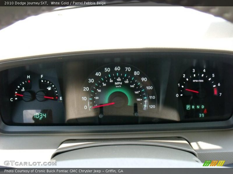 White Gold / Pastel Pebble Beige 2010 Dodge Journey SXT