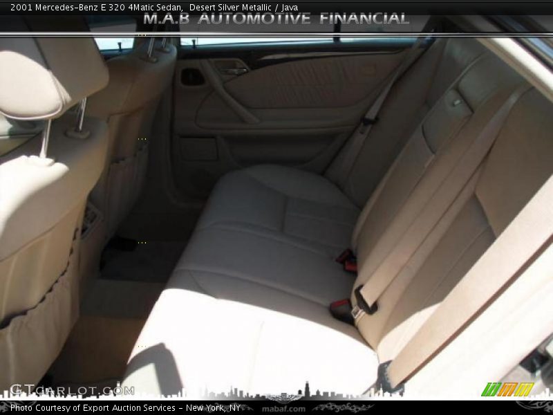 Desert Silver Metallic / Java 2001 Mercedes-Benz E 320 4Matic Sedan