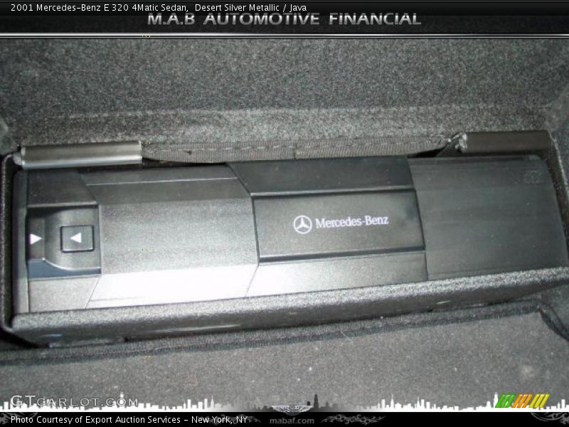 Desert Silver Metallic / Java 2001 Mercedes-Benz E 320 4Matic Sedan