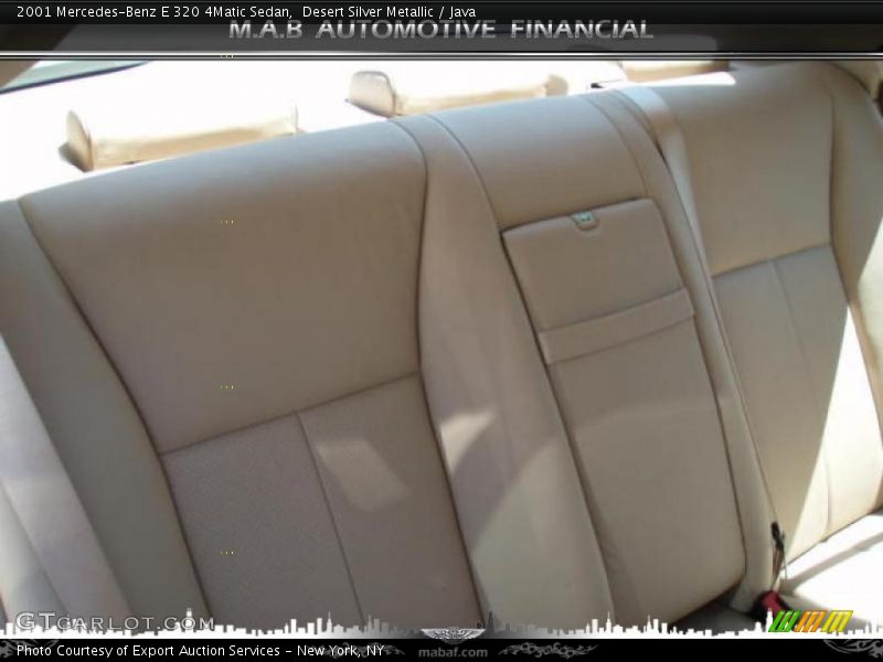 Desert Silver Metallic / Java 2001 Mercedes-Benz E 320 4Matic Sedan