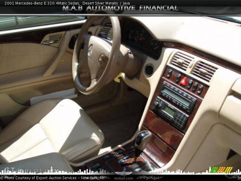 Desert Silver Metallic / Java 2001 Mercedes-Benz E 320 4Matic Sedan