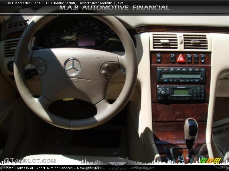 Desert Silver Metallic / Java 2001 Mercedes-Benz E 320 4Matic Sedan