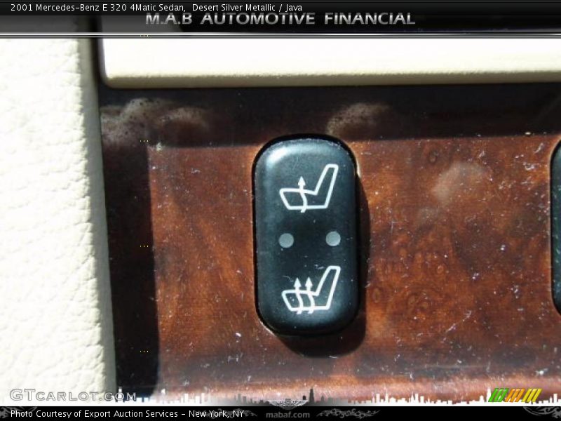 Desert Silver Metallic / Java 2001 Mercedes-Benz E 320 4Matic Sedan