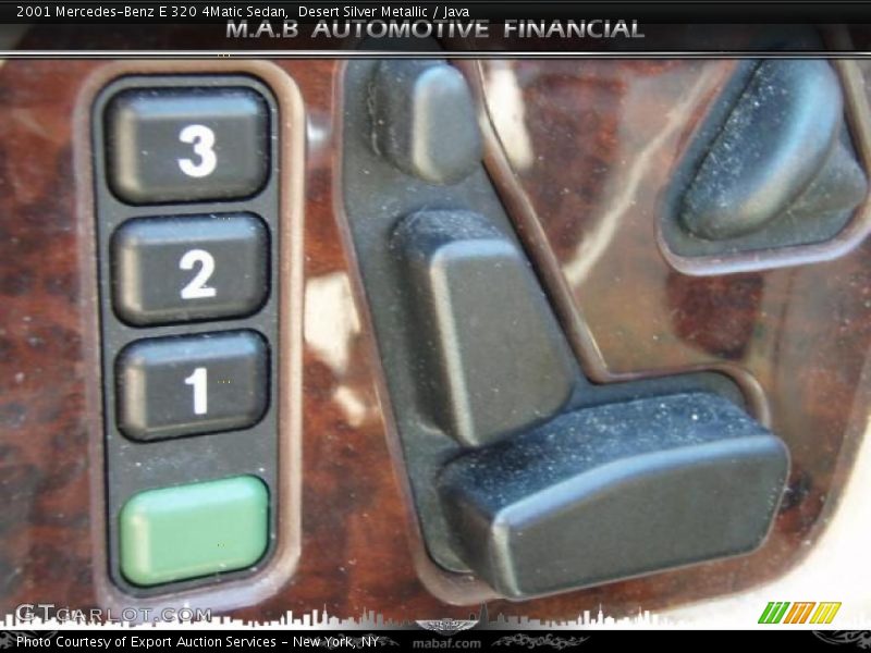 Desert Silver Metallic / Java 2001 Mercedes-Benz E 320 4Matic Sedan