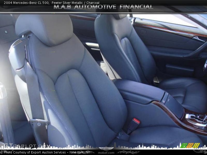 Pewter Silver Metallic / Charcoal 2004 Mercedes-Benz CL 500