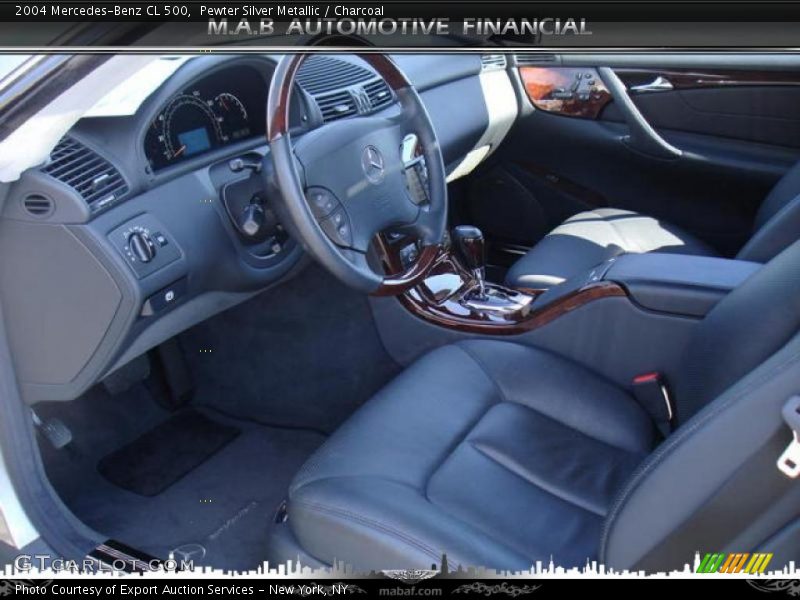 Pewter Silver Metallic / Charcoal 2004 Mercedes-Benz CL 500