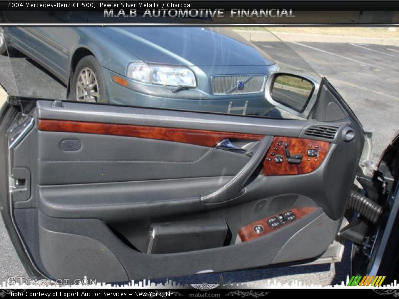 Pewter Silver Metallic / Charcoal 2004 Mercedes-Benz CL 500