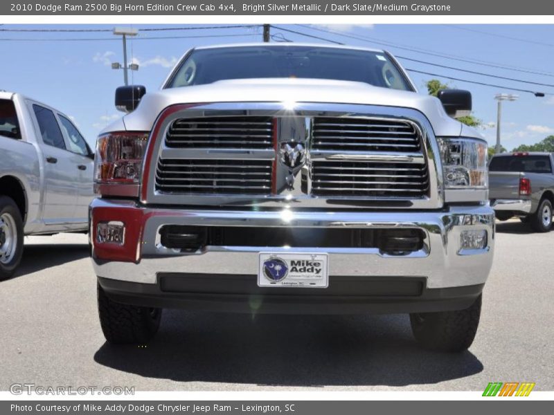 Bright Silver Metallic / Dark Slate/Medium Graystone 2010 Dodge Ram 2500 Big Horn Edition Crew Cab 4x4