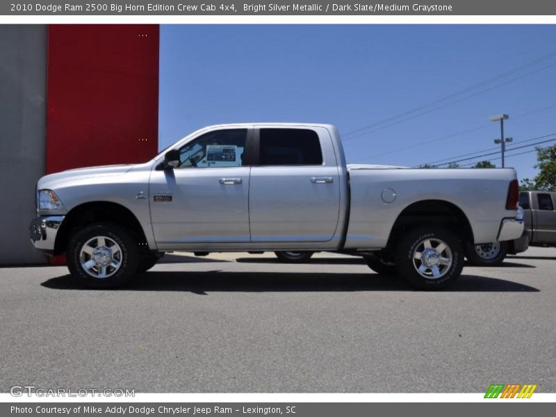 Bright Silver Metallic / Dark Slate/Medium Graystone 2010 Dodge Ram 2500 Big Horn Edition Crew Cab 4x4