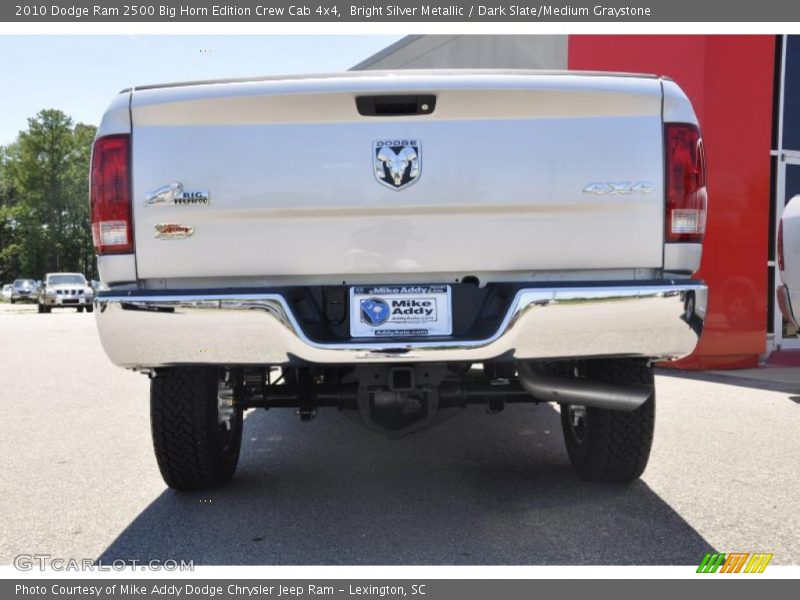 Bright Silver Metallic / Dark Slate/Medium Graystone 2010 Dodge Ram 2500 Big Horn Edition Crew Cab 4x4