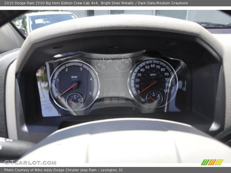 Bright Silver Metallic / Dark Slate/Medium Graystone 2010 Dodge Ram 2500 Big Horn Edition Crew Cab 4x4