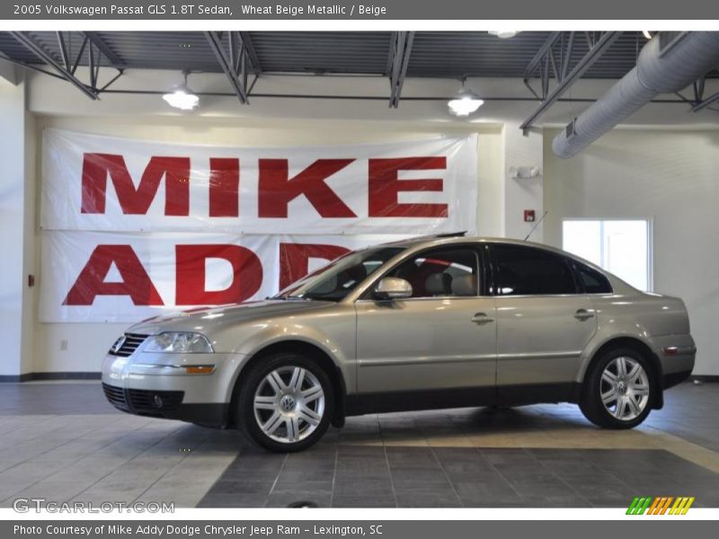 Wheat Beige Metallic / Beige 2005 Volkswagen Passat GLS 1.8T Sedan