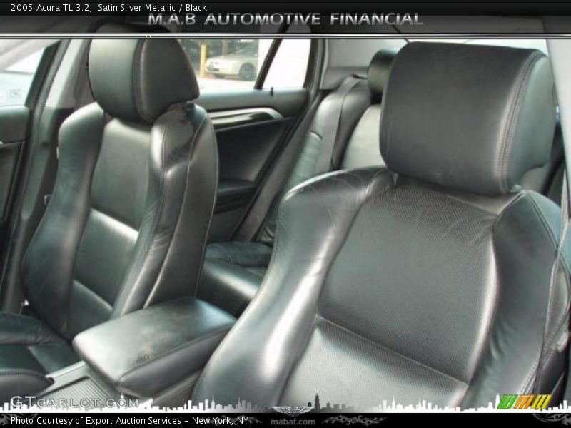 Satin Silver Metallic / Black 2005 Acura TL 3.2