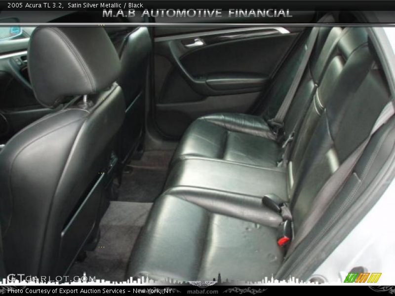 Satin Silver Metallic / Black 2005 Acura TL 3.2