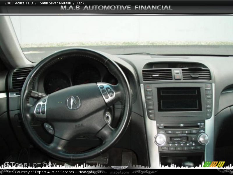 Satin Silver Metallic / Black 2005 Acura TL 3.2