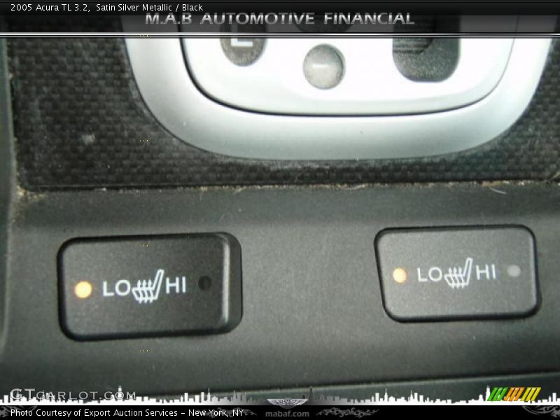 Satin Silver Metallic / Black 2005 Acura TL 3.2