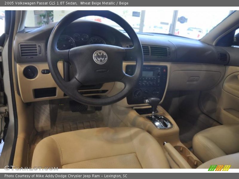 Wheat Beige Metallic / Beige 2005 Volkswagen Passat GLS 1.8T Sedan