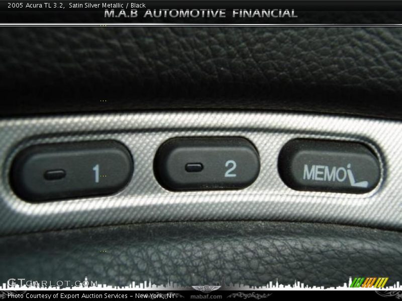 Satin Silver Metallic / Black 2005 Acura TL 3.2
