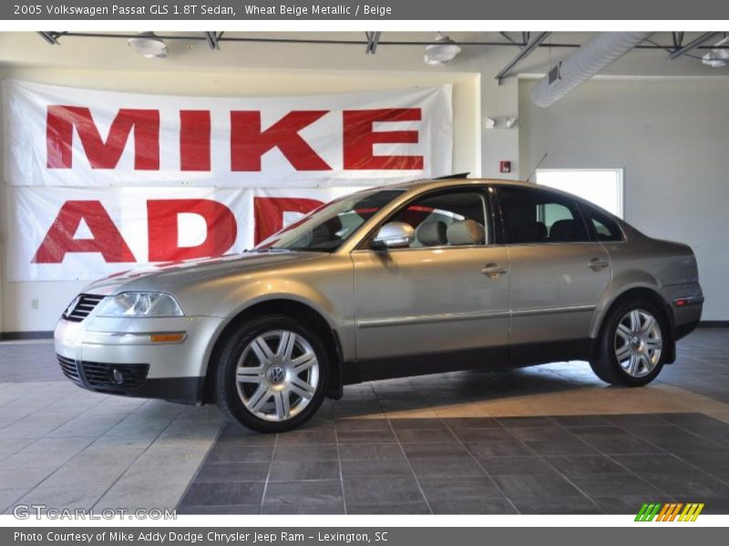 Wheat Beige Metallic / Beige 2005 Volkswagen Passat GLS 1.8T Sedan