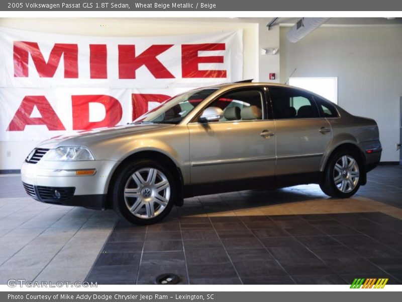 Wheat Beige Metallic / Beige 2005 Volkswagen Passat GLS 1.8T Sedan