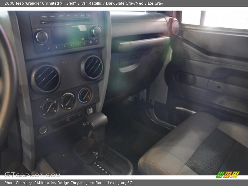 Bright Silver Metallic / Dark Slate Gray/Med Slate Gray 2008 Jeep Wrangler Unlimited X