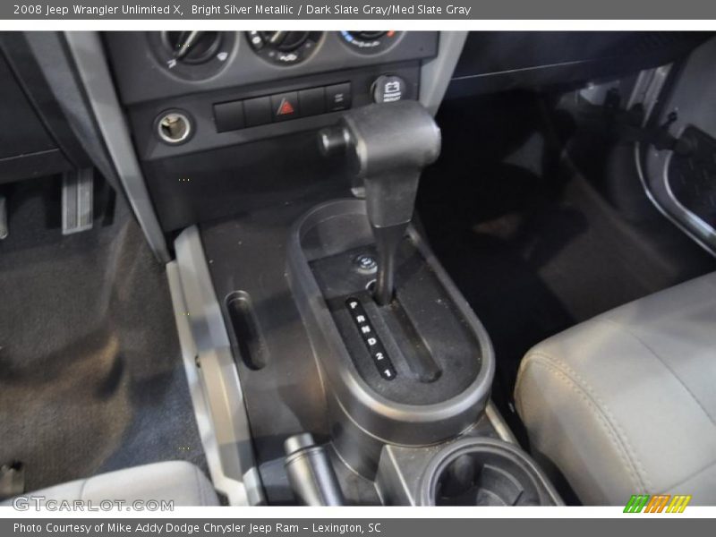 Bright Silver Metallic / Dark Slate Gray/Med Slate Gray 2008 Jeep Wrangler Unlimited X