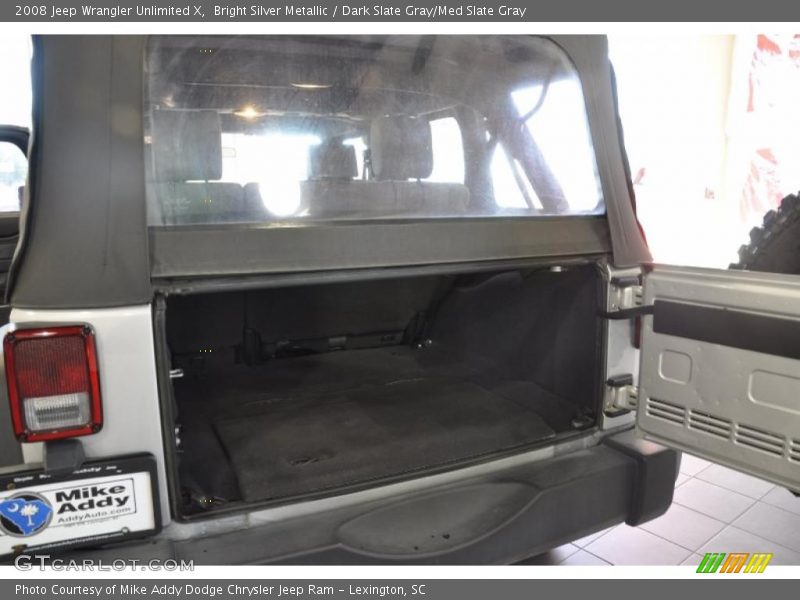 Bright Silver Metallic / Dark Slate Gray/Med Slate Gray 2008 Jeep Wrangler Unlimited X