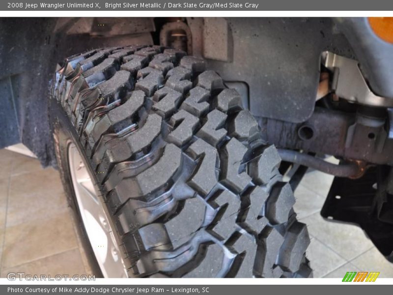 Bright Silver Metallic / Dark Slate Gray/Med Slate Gray 2008 Jeep Wrangler Unlimited X