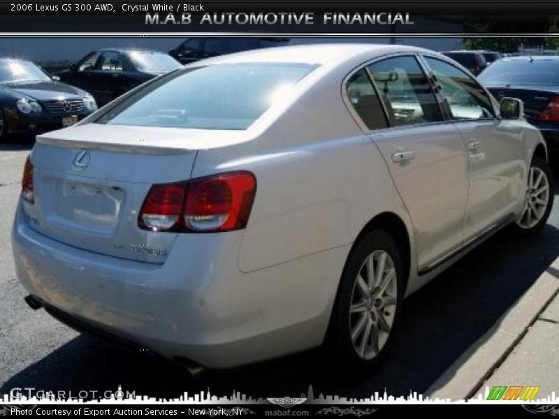 Crystal White / Black 2006 Lexus GS 300 AWD