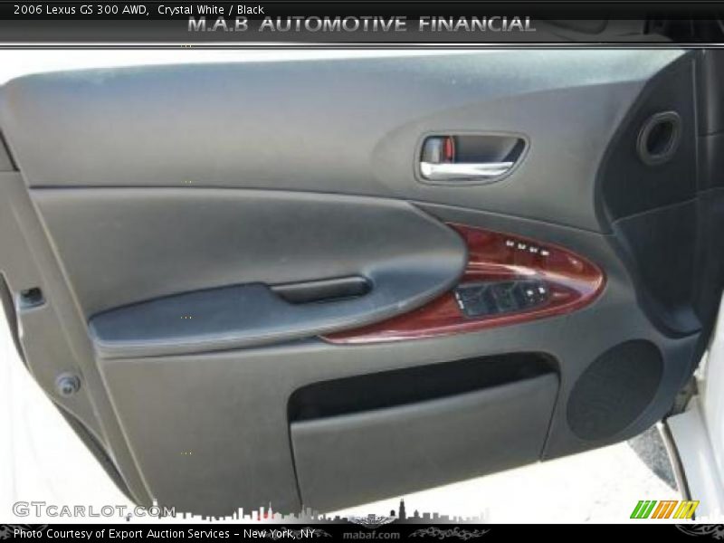 Crystal White / Black 2006 Lexus GS 300 AWD