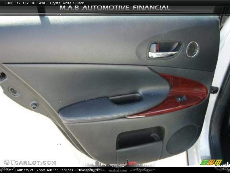 Crystal White / Black 2006 Lexus GS 300 AWD