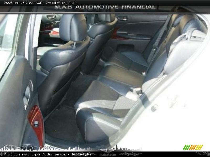 Crystal White / Black 2006 Lexus GS 300 AWD