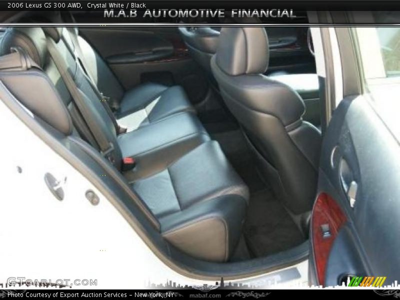 Crystal White / Black 2006 Lexus GS 300 AWD