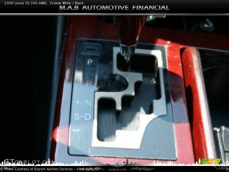 Crystal White / Black 2006 Lexus GS 300 AWD